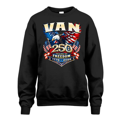 VAN 13K1-530 ...250 Years Of Freedom 1776-2026