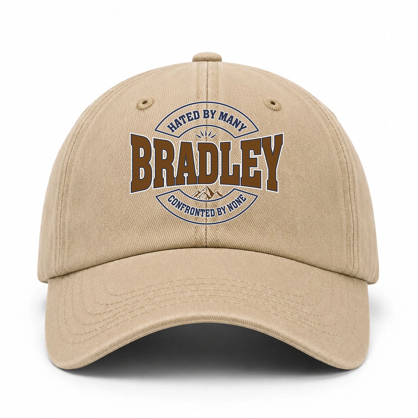 Hated By Many Confronted By None Washed Cap BRADLEY 13K1 C36PF