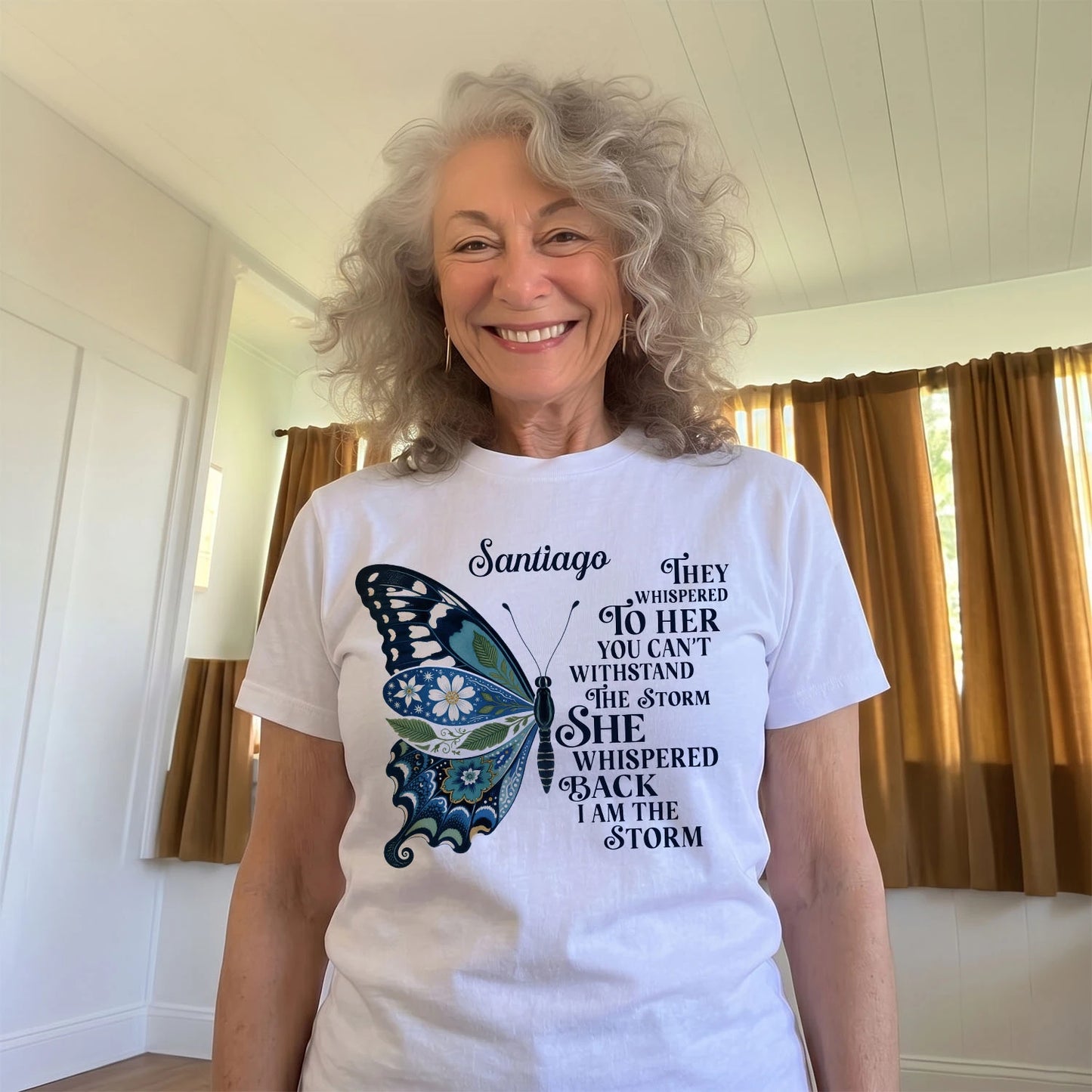 SANTIAGO 13K1-559 Butterfly I Am the Storm