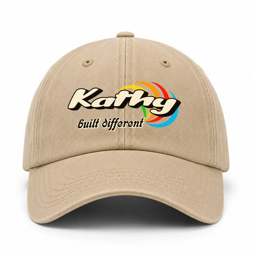 Your Name Built Different Retro Washed Cap KATHY 13K1 C55PF