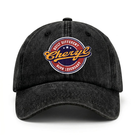 Built Different Born Legendary Logo Washed Cap CHERYL 13K1 C65PF