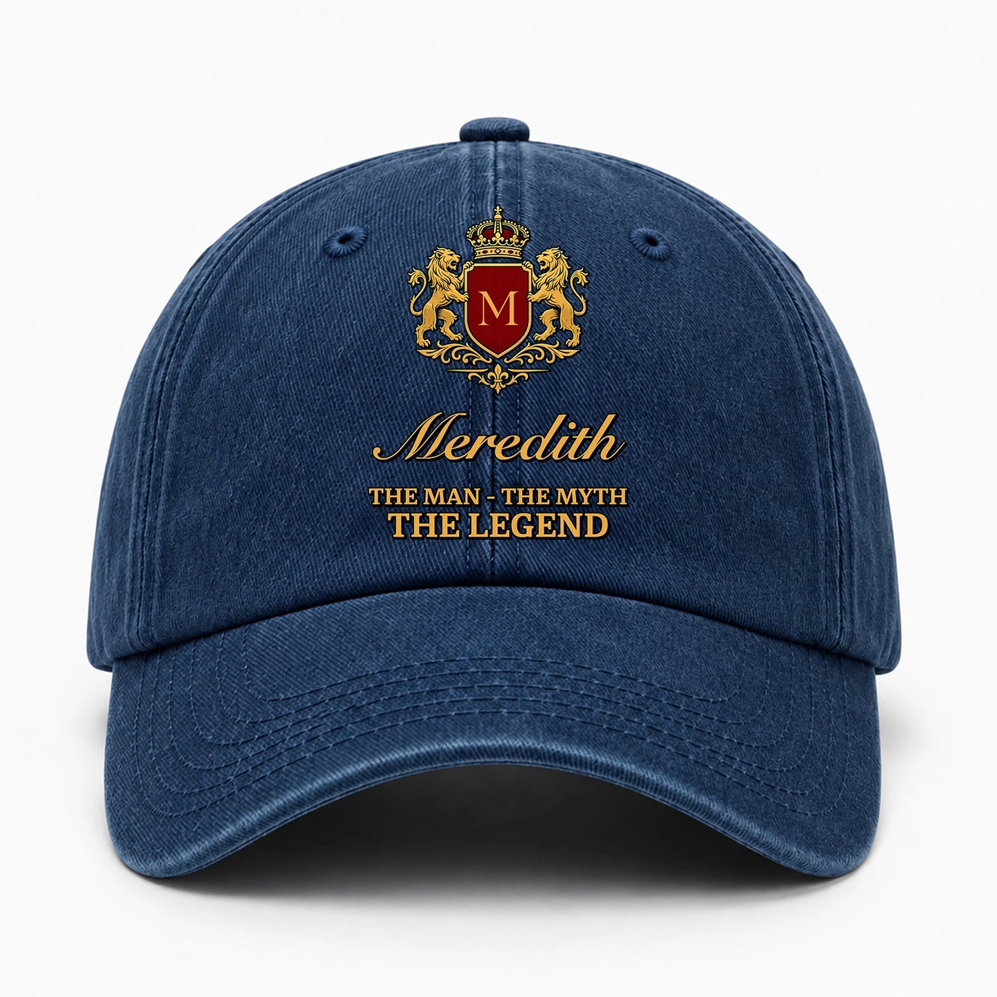 The Man The Myth The Legend Royal Blue Cap MEREDITH 13K3 C49PF