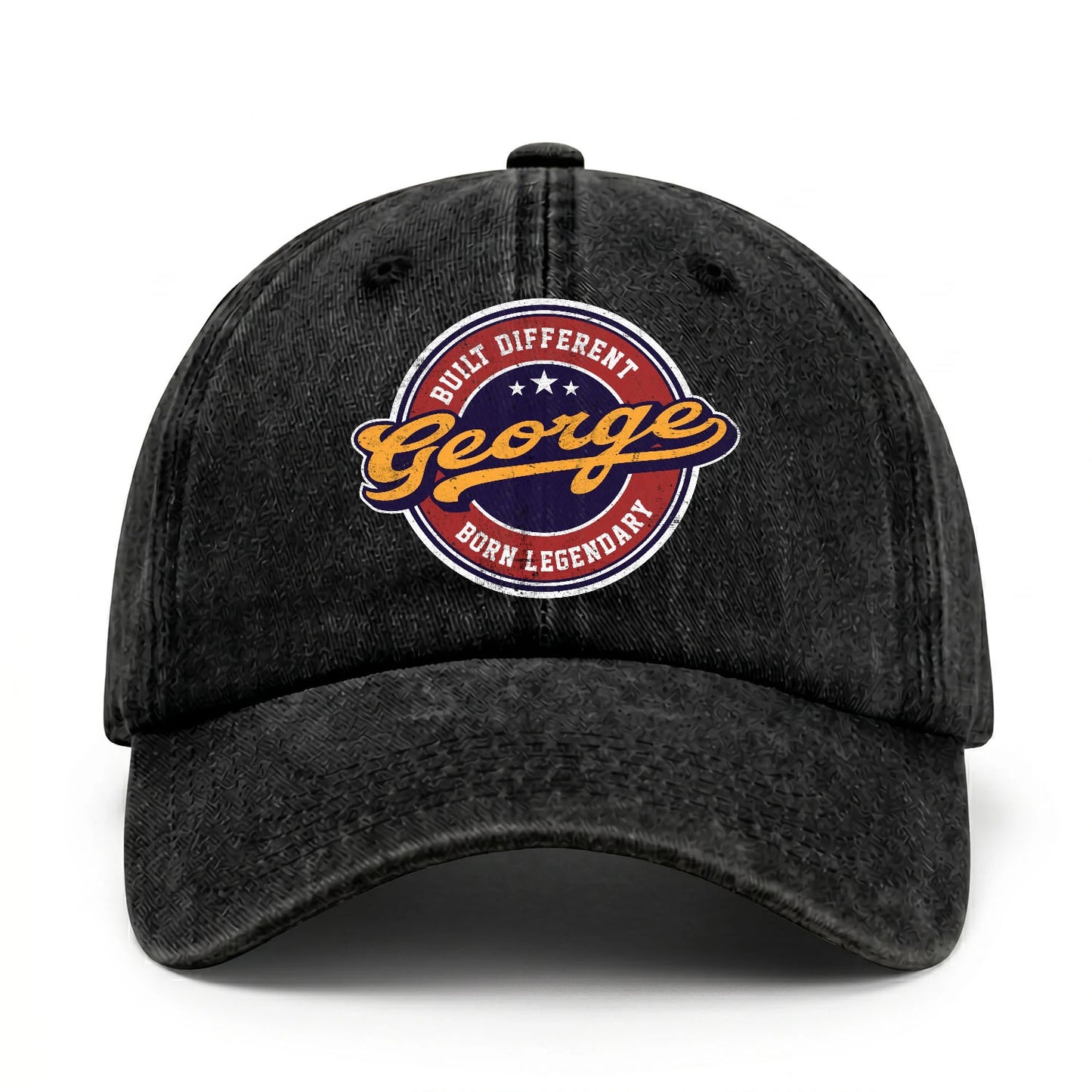 Built Different Born Legendary Logo Washed Cap GEORGE 13K1 C65PF
