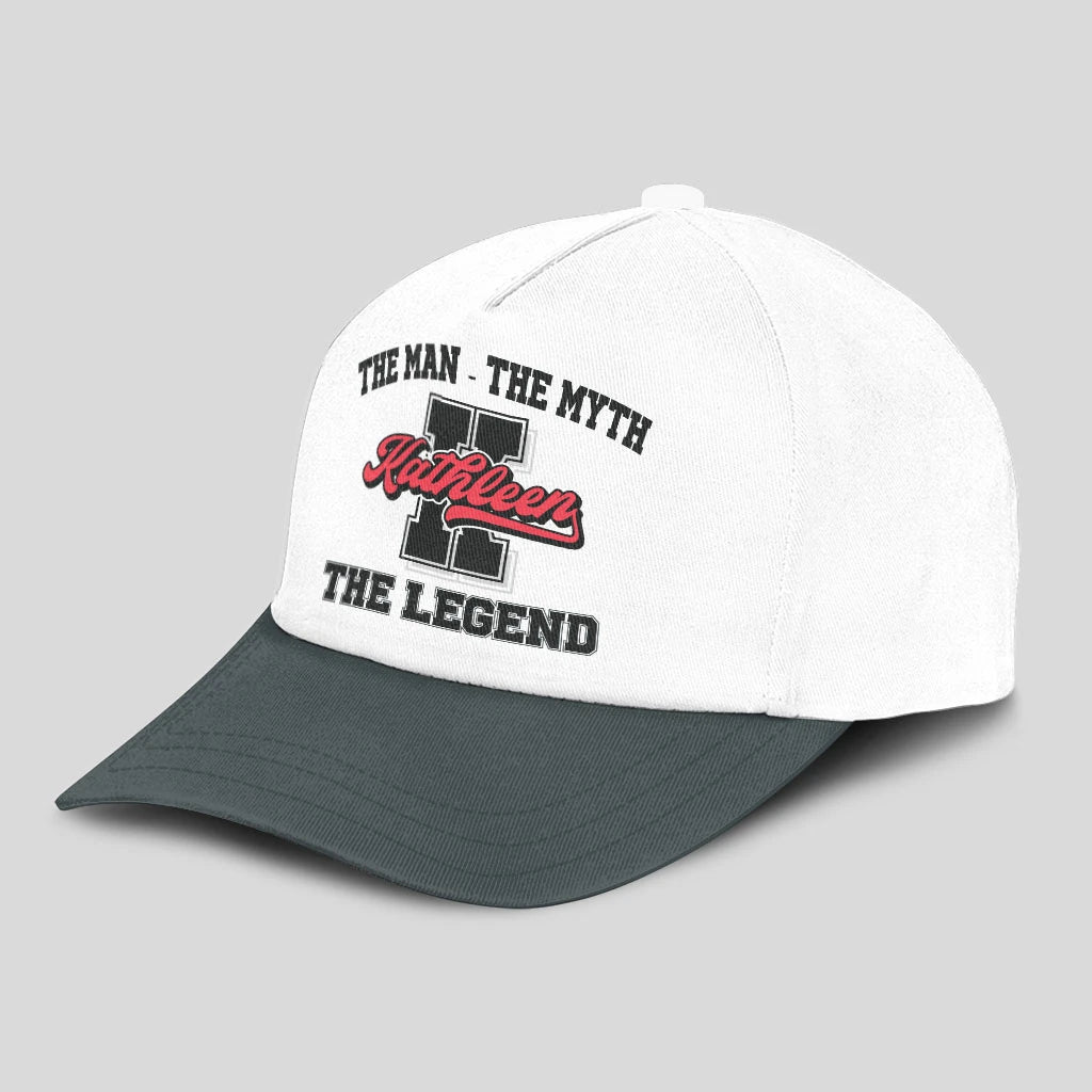 The Man The Myth The Legend Custom Initial Letter And Name Cap KATHLEEN 13K1 C38PF