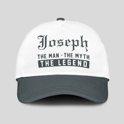 The Man The Myth The Legend Luxury Cap JOSEPH 13K1 C39PF