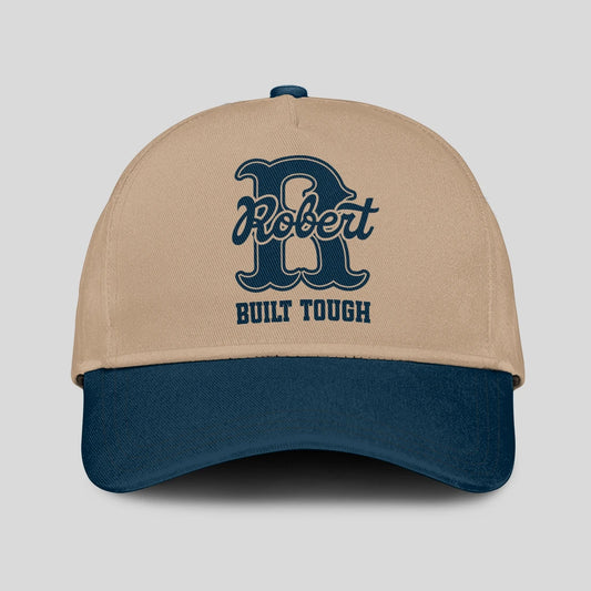 Built Tough Sage Green And Beige Baseball Cap ROBERT 13K1 C102PF