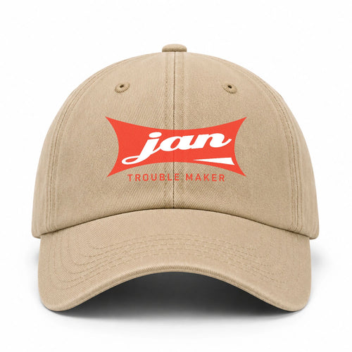 Trouble Maker Red Logo Washed Cap JAN 13K1 C78PF