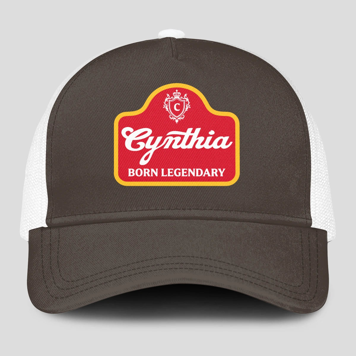 Born Legendary Charcoal Mesh Cap CYNTHIA 13K1 C196PF