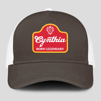Born Legendary Charcoal Mesh Cap CYNTHIA 13K1 C196PF