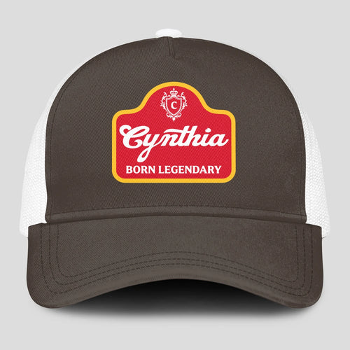 Born Legendary Charcoal Mesh Cap CYNTHIA 13K1 C196PF