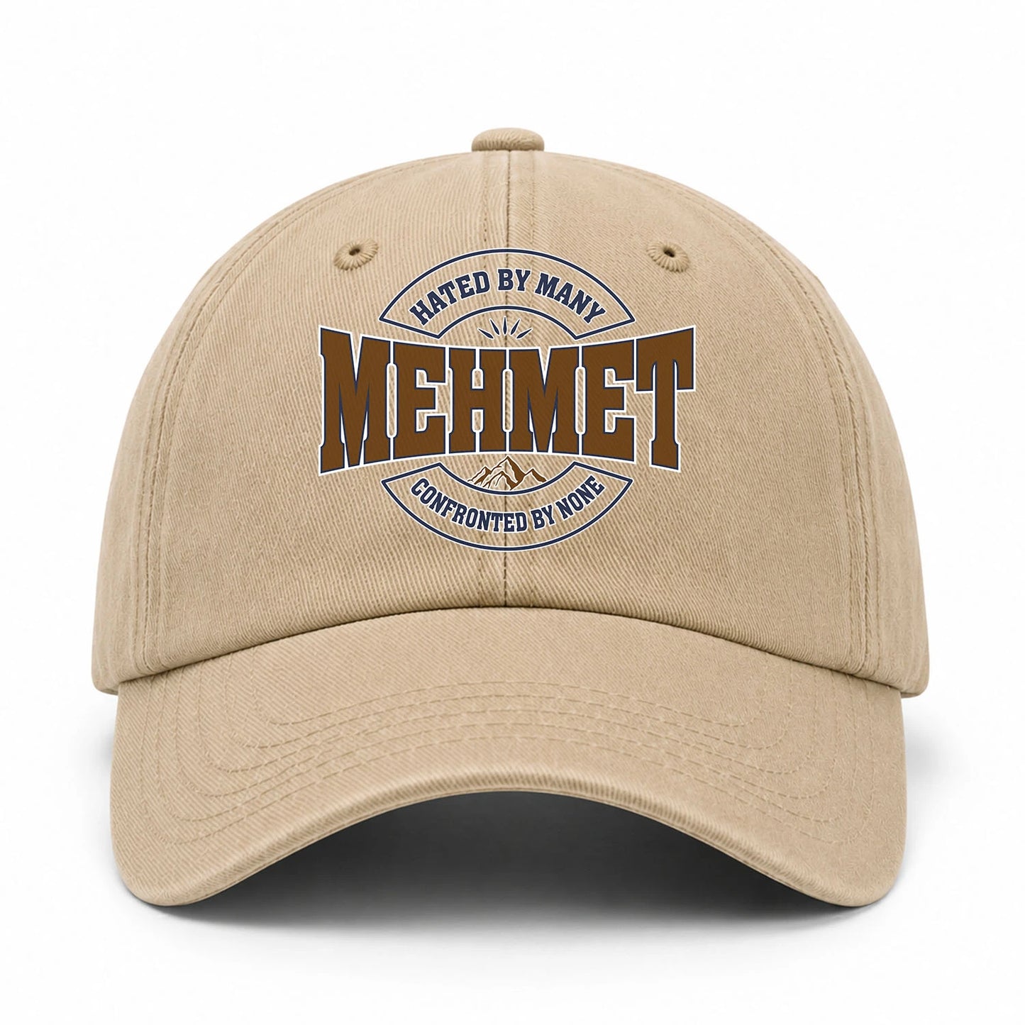 Hated By Many Confronted By None Washed Cap MEHMET 13K1 C36PF