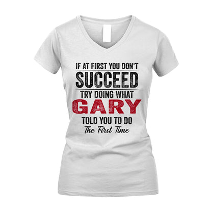 GARY 13K1-357 If At First You Don't Succeed...