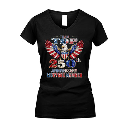 TONY 13K1-523 Personalized "Team...Lifetime Member" America 250 Design