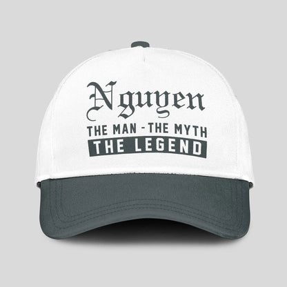 The Man The Myth The Legend Luxury Cap NGUYEN 13K1 C39PF