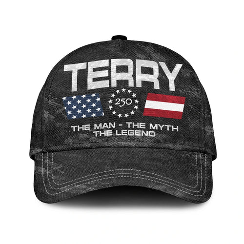 TERRY 13K1-C11PF America 250 The man - The Myth - The Legend