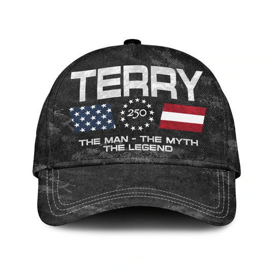 TERRY 13K1-C11PF America 250 The man - The Myth - The Legend