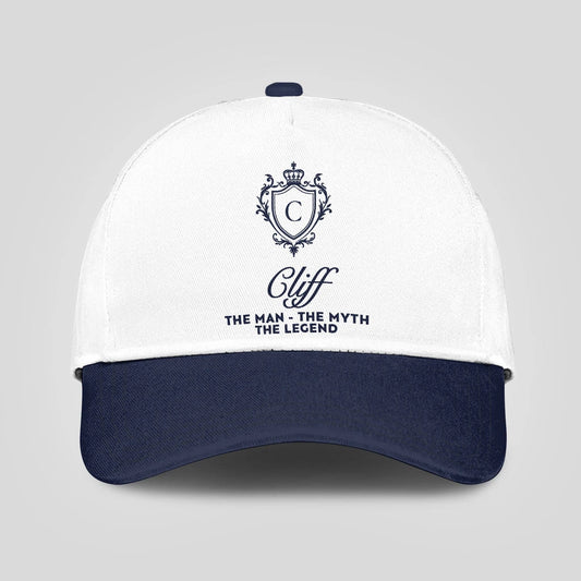 The Man The Myth The Legend Blue Cap CLIFF 13K4 C46PF