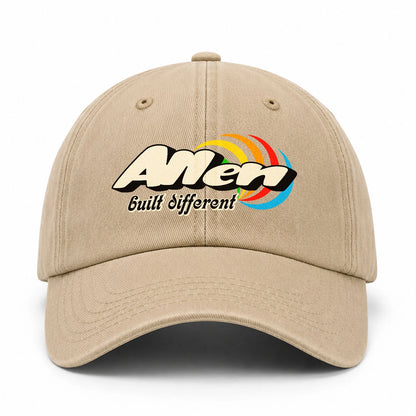 Your Name Built Different Retro Washed Cap ALLEN 13K1 C55PF