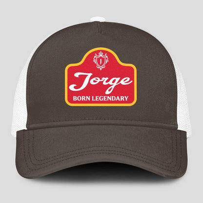 Born Legendary Charcoal Mesh Cap JORGE 13K1 C196PF