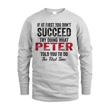 PETER 13K1-357 If At First You Don't Succeed...