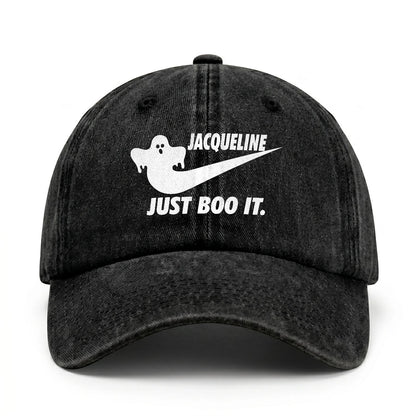Just Boo It Halloween Washed Cap JACQUELINE 13K1 C83PF