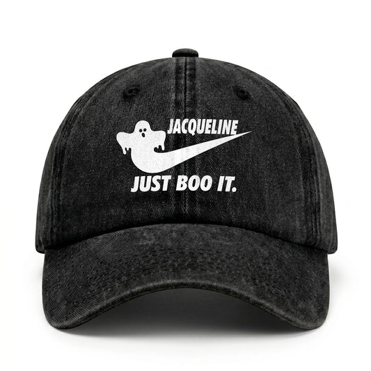 Just Boo It Halloween Washed Cap JACQUELINE 13K1 C83PF