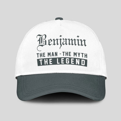 The Man The Myth The Legend Luxury Cap BENJAMIN 13K1 C39PF