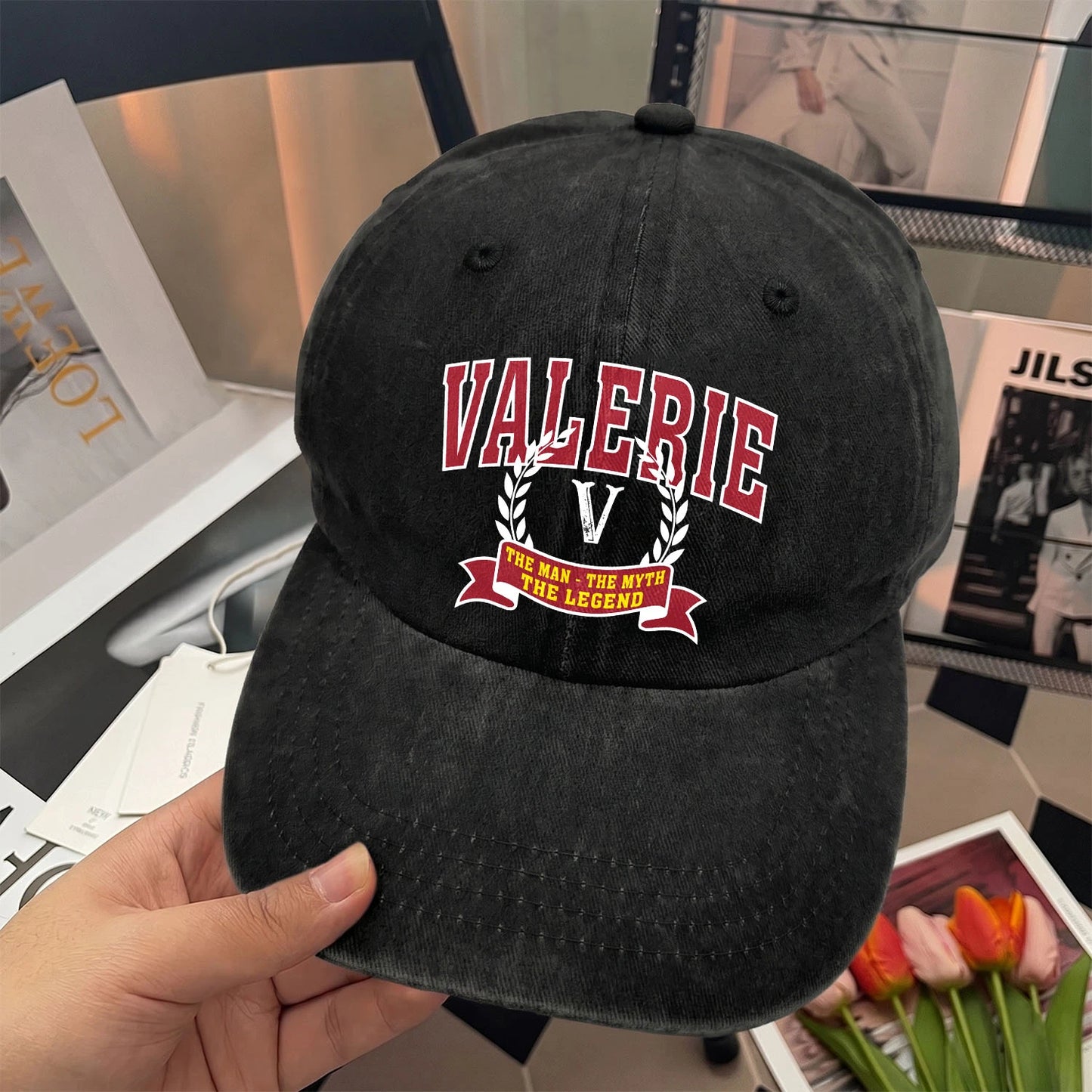The Man The Myth The Legend Royal Cap VALERIE 13K1 C32PF