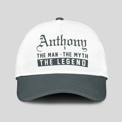 The Man The Myth The Legend Luxury Cap ANTHONY 13K1 C39PF