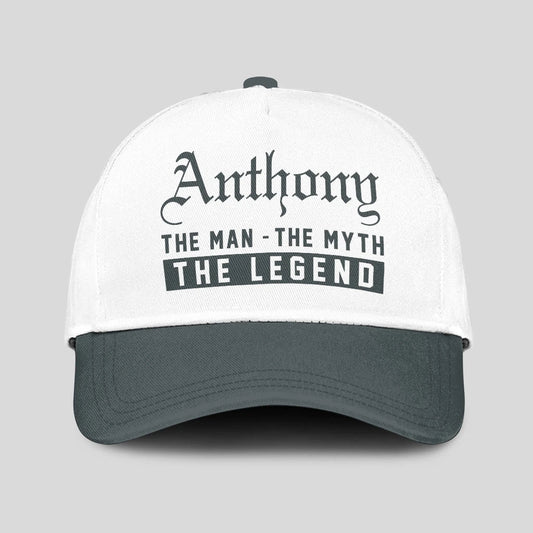 The Man The Myth The Legend Luxury Cap ANTHONY 13K1 C39PF
