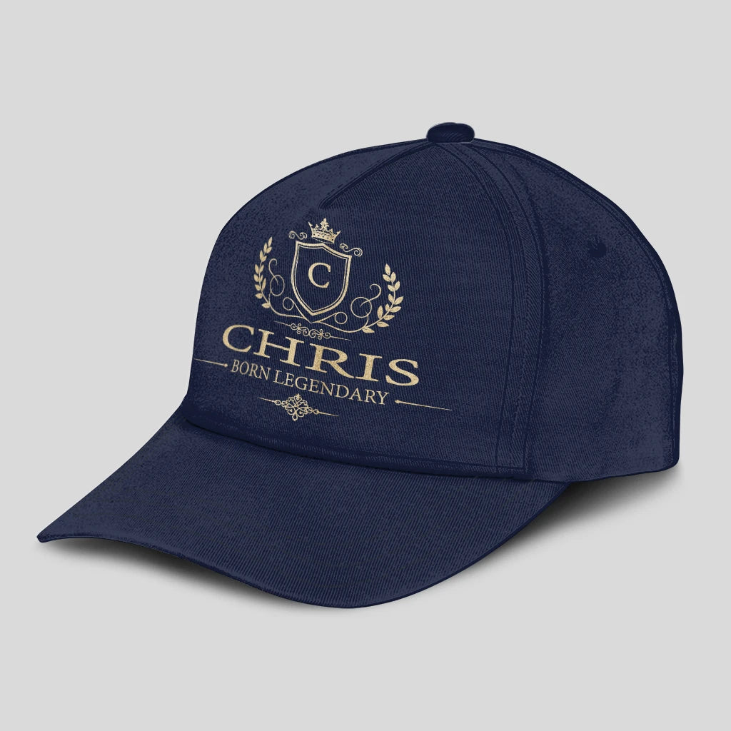 Born Legendary Luxury Crest Blue Cap CHRIS 13K1 C180PF