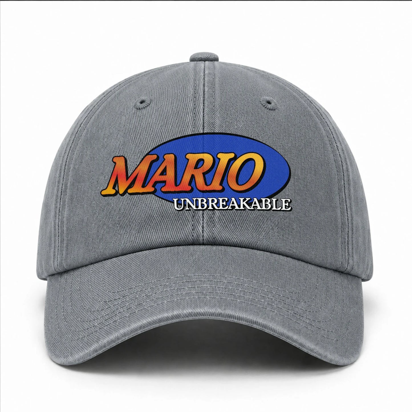 Your Name Unbreakable Washed Cap MARIO 13K1 C68PF