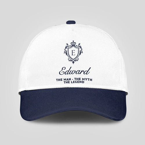 The Man The Myth The Legend Blue Cap EDWARD 13K1 C46PF