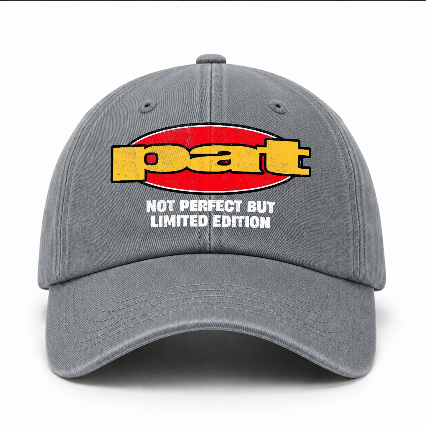 Your Name Not Perfect But Limited Edition Red Logo Washed Cap PAT 13K1 C84PF