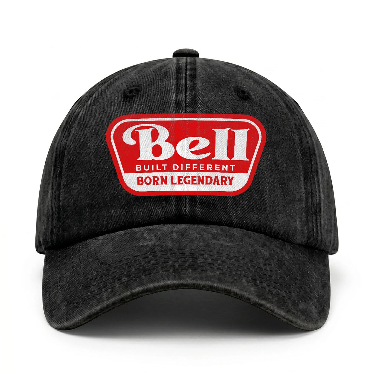 Built Different Born Legendary Red Logo Washed Cap BELL 13K1 C63PF