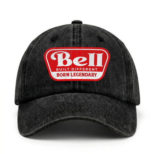 Built Different Born Legendary Red Logo Washed Cap BELL 13K1 C63PF