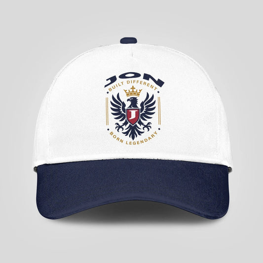 Built Different Born Legendary Elegant Blue And White Cap JON 13K1 C76PF