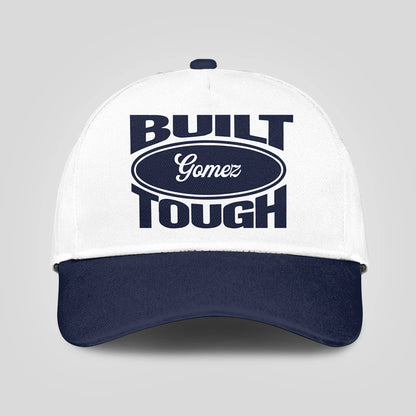 Built Your Name Tough Slogan Blue And White Cap GOMEZ 13K1 C95PF
