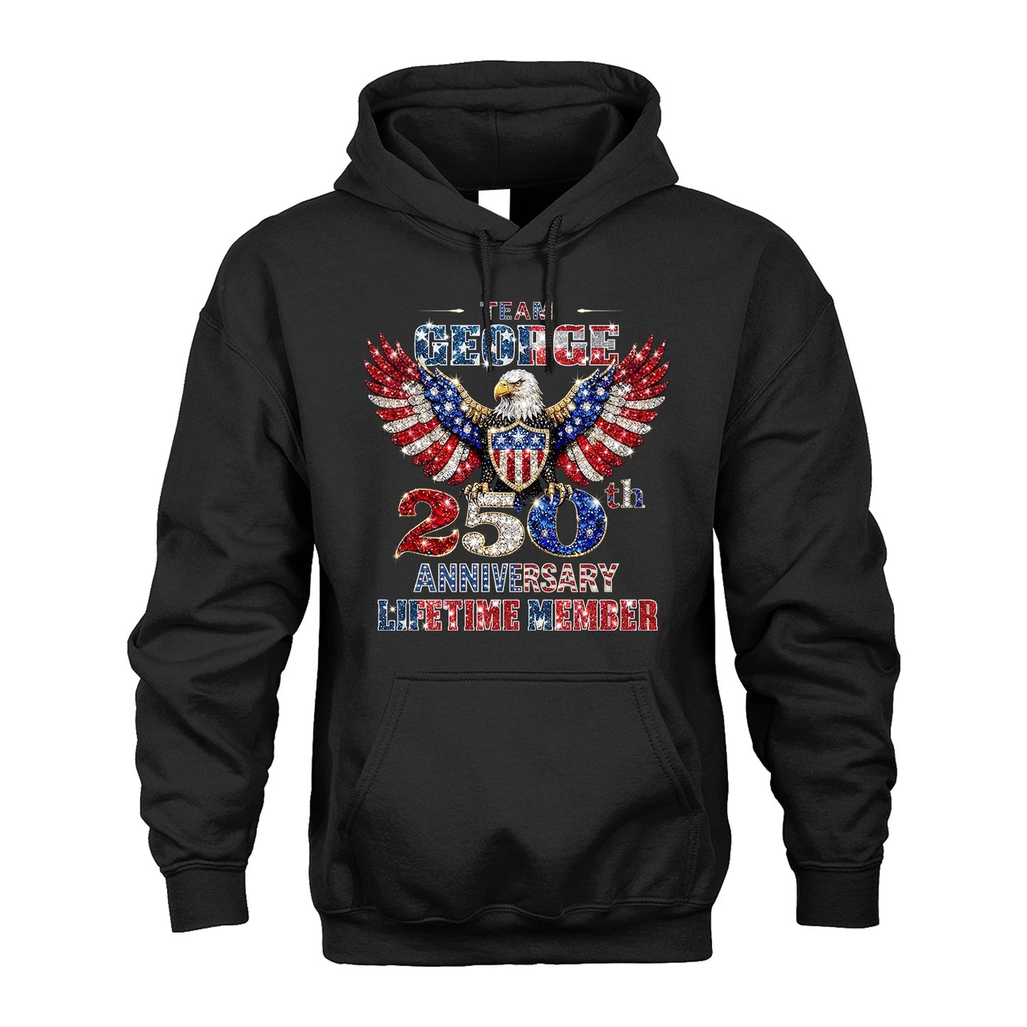 GARY 13K1-523 Personalized "Team...Lifetime Member" America 250 Design