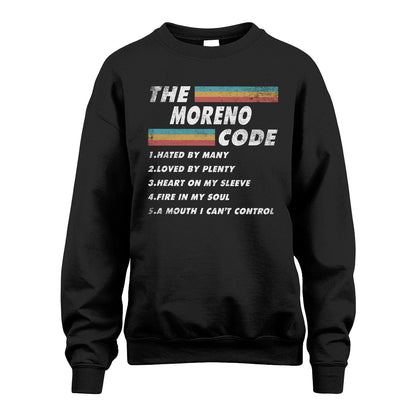 MORENO 13K1-561 The Name Code Vintage Graphic