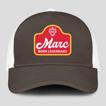 Born Legendary Charcoal Mesh Cap MARC 13K1 C196PF