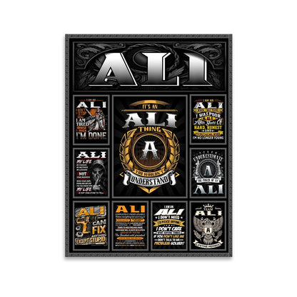ALI Personalized Sponge Floor Mat – Custom Printed Home Decor 13K1-AR2