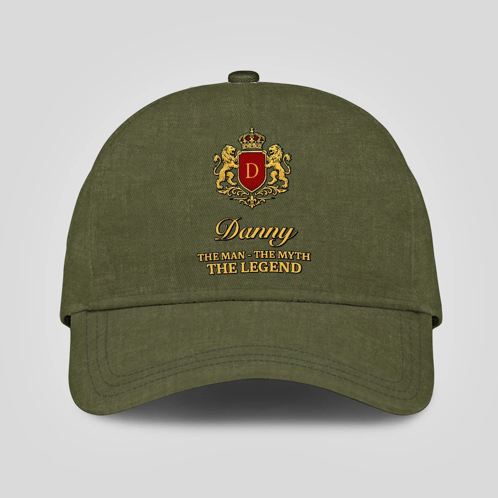 The Man The Myth The Legend Royal Olive Cap DANNY 13K1 C92PF