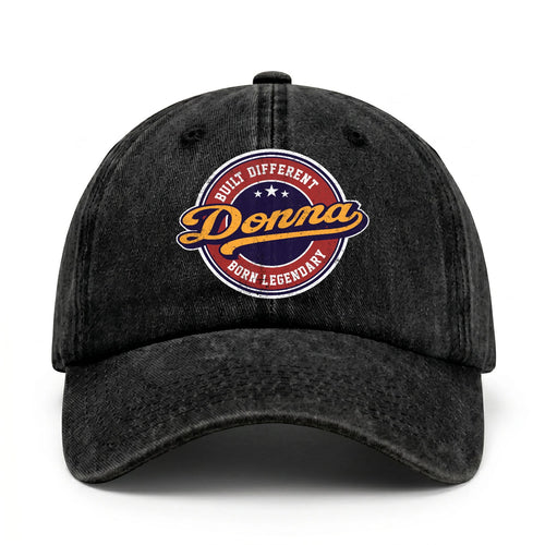 Built Different Born Legendary Logo Washed Cap DONNA 13K1 C65PF