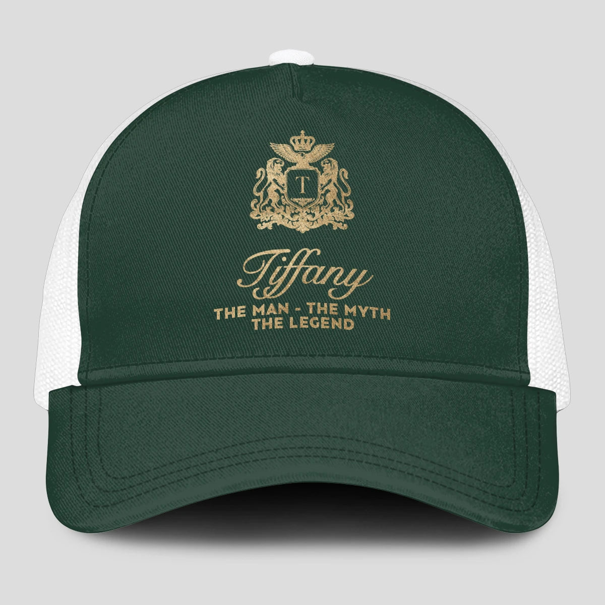 The Man The Myth The Legend Sage Green Mesh Cap TIFFANY 13K1 C192PF