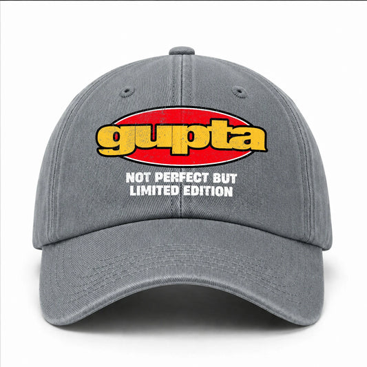 Your Name Not Perfect But Limited Edition Red Logo Washed Cap GUPTA 13K1 C84PF