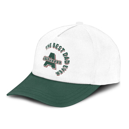 The Best Dad Ever Custom Name Cap EVANS 13K1 C35PF