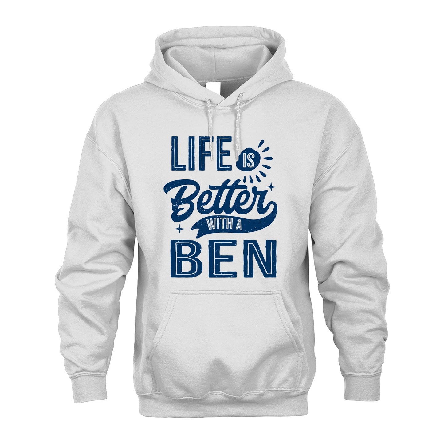 BEN 13K1-116 Personalized Name Quote T-Shirt Life Is Better With Unisex Gift