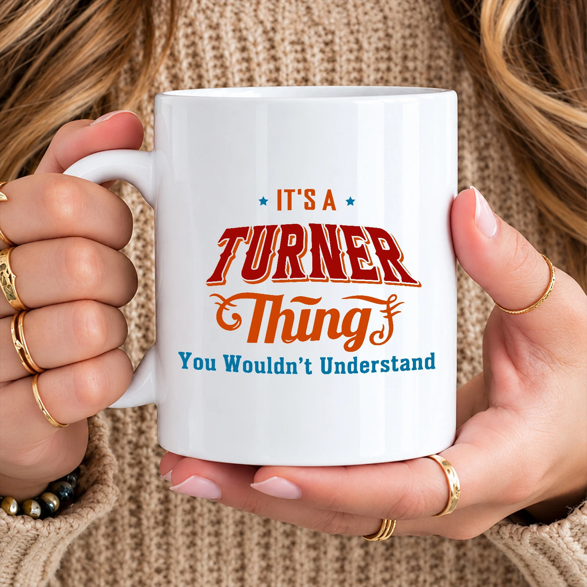 It's A Your Name Thing You Wouldn't Understand Retro Mug TURNER 13K1 MG26