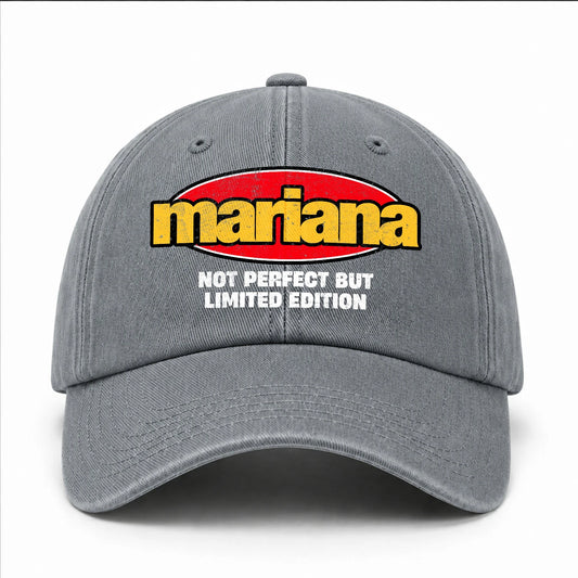 Your Name Not Perfect But Limited Edition Red Logo Washed Cap MARIANA 13K1 C84PF